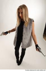 Nikol Action Standing Pose With Guns